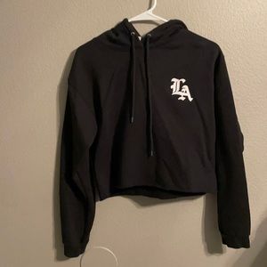 Cropped hoodie